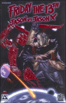 Friday the 13th: Jason vs Jason X issue 1-F Red Foil Cover 1/1500