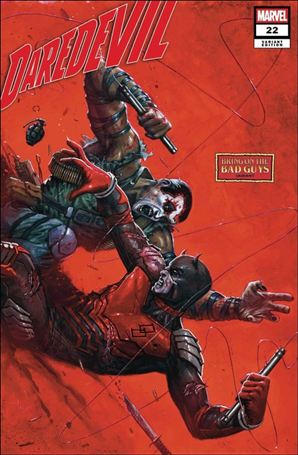 Daredevil (2023) issue 22.00-B Davide Paratore "Bring on the Bad Guys" Cover