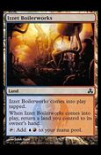 Magic the Gathering: Guildpact (Base Set) card 159 Izzet Boilerworks