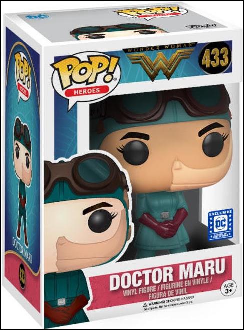 POP! Heroes figure 433 Doctor Maru DC Legion of Collectors