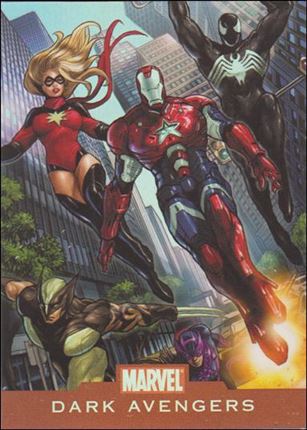 Marvel Heroes and Villains (Alliances Subset) card A2 Dark Avengers