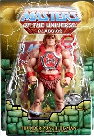 Masters of the Universe Classics figure 62 Thunder Punch He-Man w/Dark Horse Mini Comic