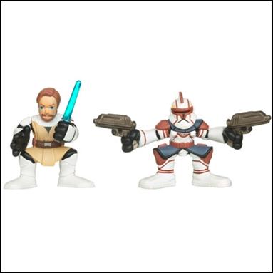 Star Wars: Galactic Heroes figure 85 Obi-Wan Kenobi and Commander Fil