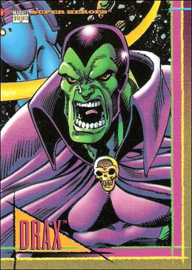 Marvel Universe: Series 4 (Base Set) card 18 Drax