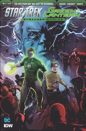 Star Trek/Green Lantern (2016) issue 4 Angel Hernandez Cover