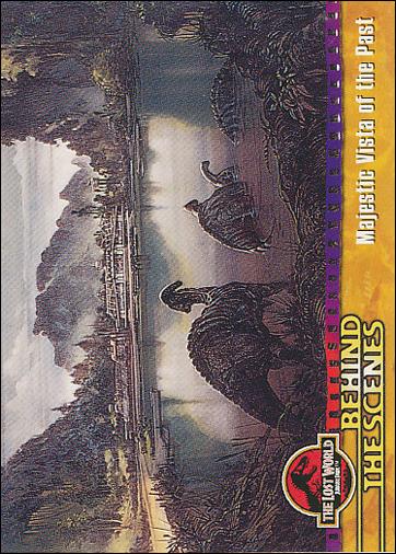 Lost World: Jurassic Park (Base Set) card 48 Majestic Vista of the Past