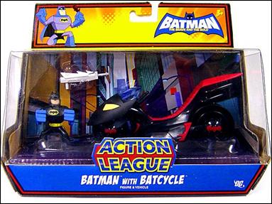 Batman: The Brave and the Bold - Action League (Deluxe Sets) figure 5 Batman with Batcycle