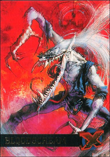 1995 Fleer Ultra X-Men (Base Set) card 8 Bloodscream