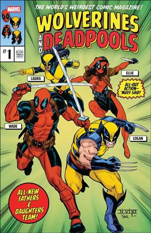 Wolverines & Deadpools (2025) issue 1-B Andrea Di Vito RetroVision Cover