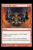 Magic the Gathering: Mirrodin (Base Set) card 91 Fists of the Anvil