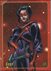 Marvel Heroes Figure Factory: Series 2 (Base Set) card 32 Sage