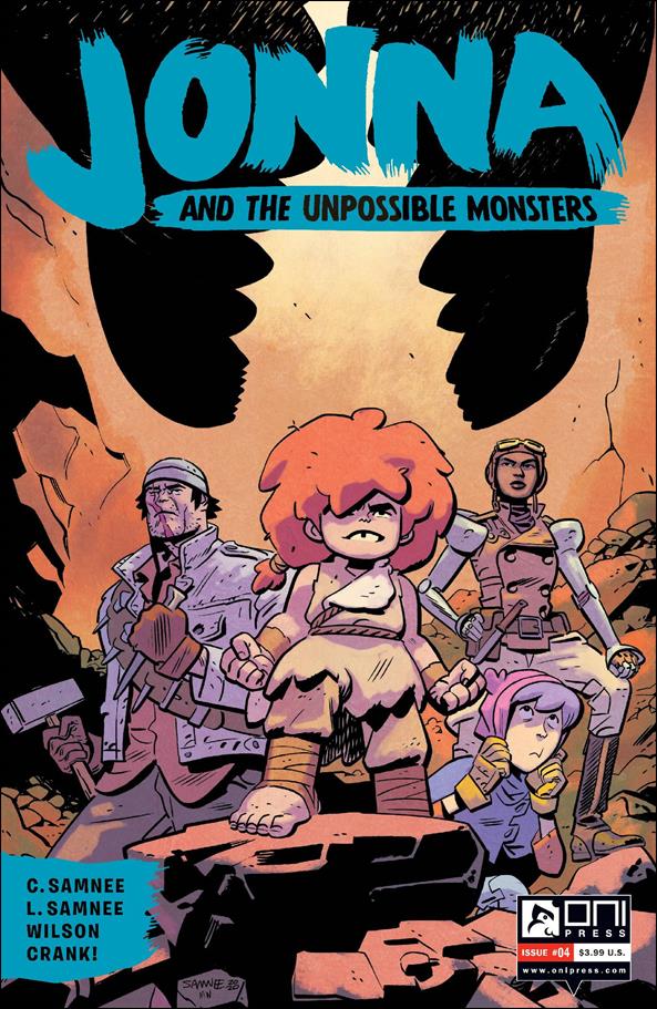 Jonna and the Unstoppable Monsters issue 4 Samnee Cover