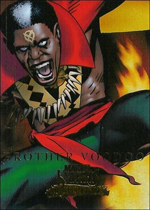 2008 Marvel Masterpieces: Series 3 (Marvel Knights Subset) card MK2 Brother Voodoo