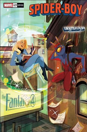 Spider-Boy (2023) issue 17-C Nicoletta Baldari Invisible! Cover