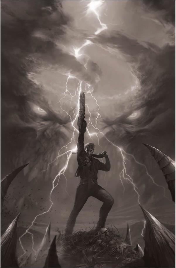 Army of Darkness 1979 issue 3-F Francesco Mattina 1:7 Black & White Virgin Cover