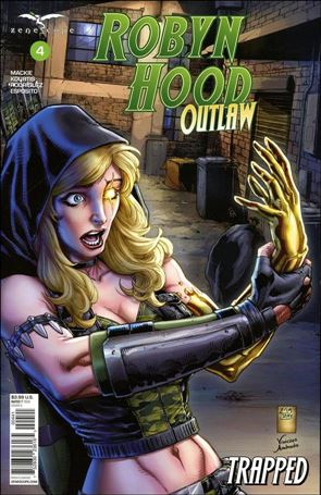 Robyn Hood: Outlaw issue 4-D Anthony Spay Cover
