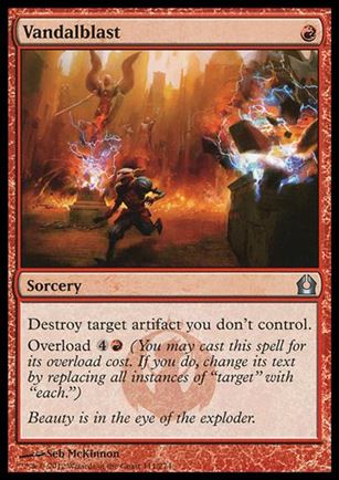 Magic the Gathering: Return to Ravnica (Base Set) card 111 Vandalblast