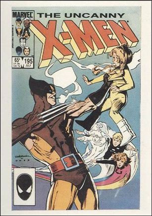 Uncanny X-Men Cover Series II (Base Set) card 20 Issue #195