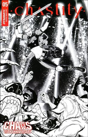 Chastity (2019) issue 5-G Daniel Maine 1:10 Black & White Cover