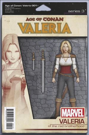 Age of Conan: Valeria issue 1-B John Tyler Christopher Action Figure Cover