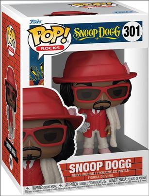 Pop! Rocks figure 301 Snoop Dogg (Fur Coat)