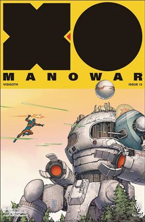 X-O Manowar (2017) issue 13-B Giuseppe Camuncoli Cover