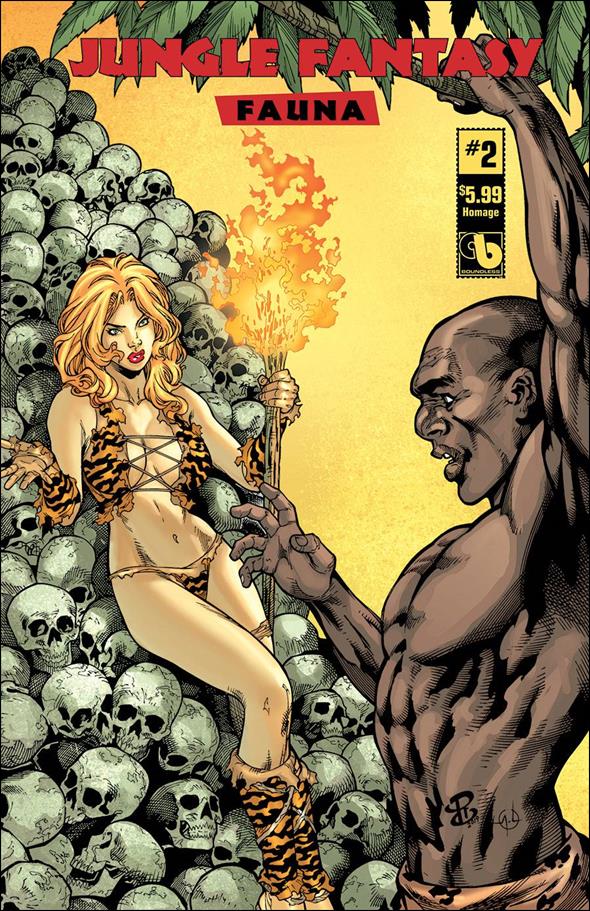 Jungle Fantasy: Fauna issue 2-O Renato Camilo Homage Cover