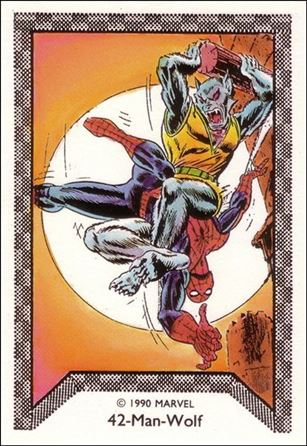 Spider-Man Team-Up (Base Set)   card 42 Man-Wolf