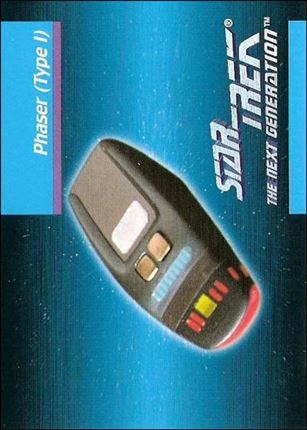 Star Trek: The Next Generation - Inaugural Edition (Base Set) card 66 Phaser (Type I)
