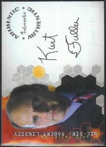 Alias: Season Three (Autograph Subset) card A29 Kurt Fuller as NSC Dir. Robert Lindsey