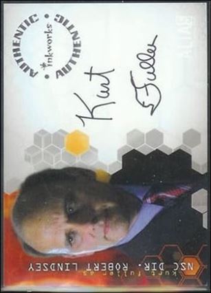 Alias: Season Three (Autograph Subset) card A29 Kurt Fuller as NSC Dir. Robert Lindsey
