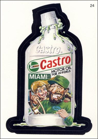 Wacky Packages All-New: Series 2 (Base Set)  card 24 Castro