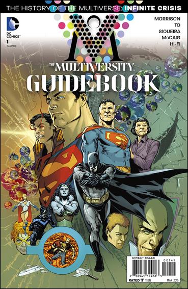 Multiversity Guidebook issue 1-D Phil Jimenez 1:50 History of the Multiverse Cover