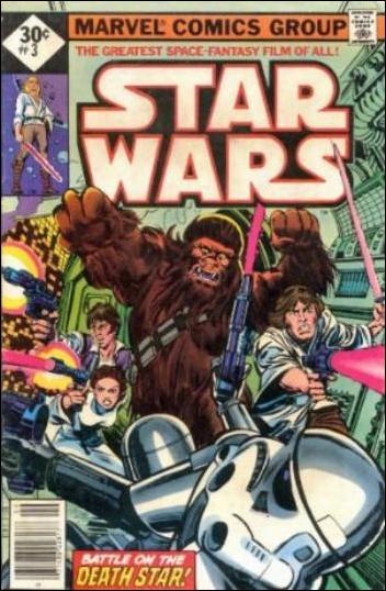 Star Wars (1977) issue 3-D 30 Cent Whitman Cover