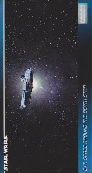 Star Wars Widevision (Base Set) card 106 Ext. Space Around the Death Star