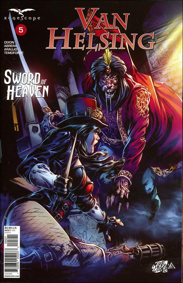 Van Helsing: Sword of Heaven issue 5-B Mike Lilly Cover
