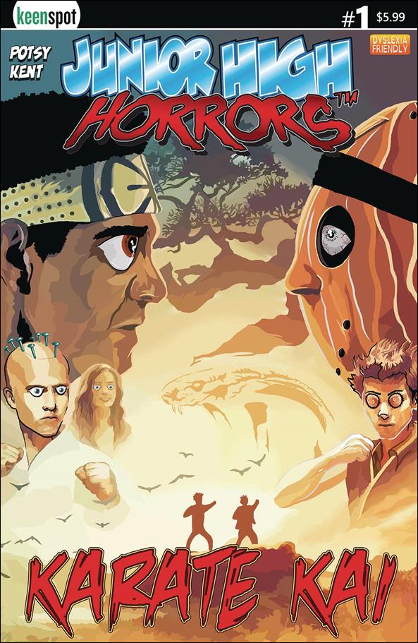 Junior High Horrors: Karate Kai issue 1-B Eric Kent Face to Face Cover
