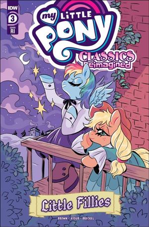 My Little Pony Classics Reimagined: Little Fillies issue 3-C Rose Bousamra Cover