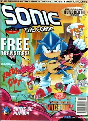Sonic the Comic issue 100