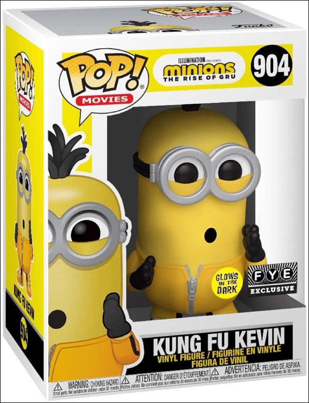 POP! Movies figure 904-B Kung Fu Kevin (GITD) FYE Exclusive