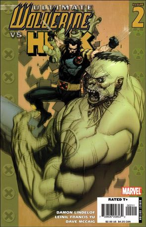 Ultimate Wolverine vs Hulk issue 2 Standard Cover