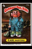 Garbage Pail Kids: Series 05 (Base Set) card 178a Earl Painting (Acne Amy Back)