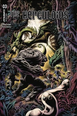 Herculoids (2025) issue 3-D Kyle Hotz Cover