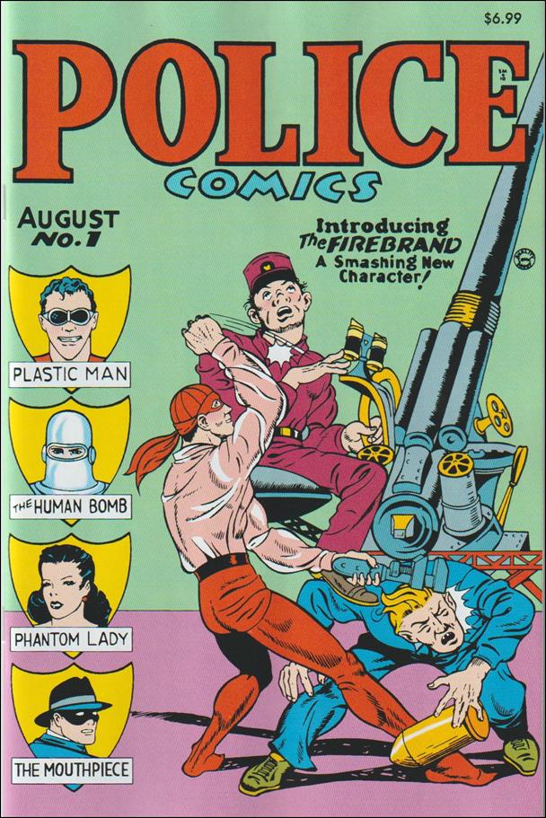 Police Comics issue 1-B Facsimile Edition