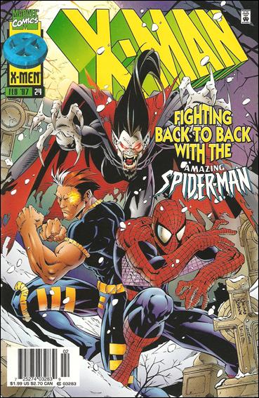 X-Man issue 24-B Newsstand Edition / Price Variant