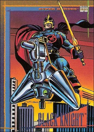 Marvel Universe: Series 4 (Base Set) card 91 Black Knight