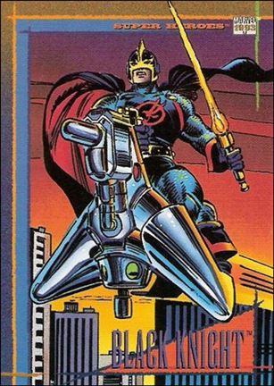 Marvel Universe: Series 4 (Base Set) card 91 Black Knight