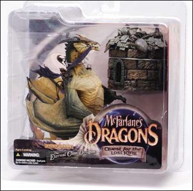 McFarlane's Dragons: Quest for the Lost King figure 1 Eternal Dragon Clan