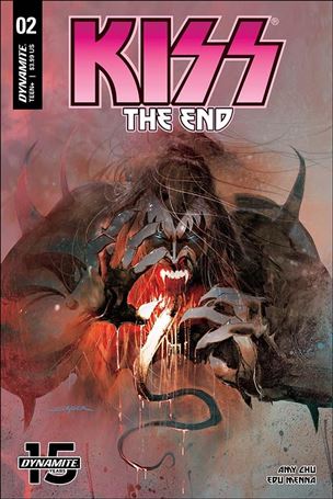 Kiss: The End issue 2 Stuart Sayger Cover
