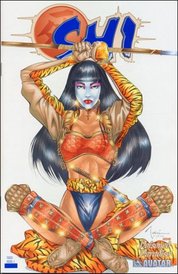 Shi: Poisoned Paradise issue 1-F Royal Blue Foil Cover